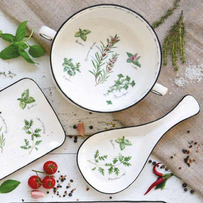 Набор салатников порционных Easy Life Herbarium 657904 Зеленый, фото 4