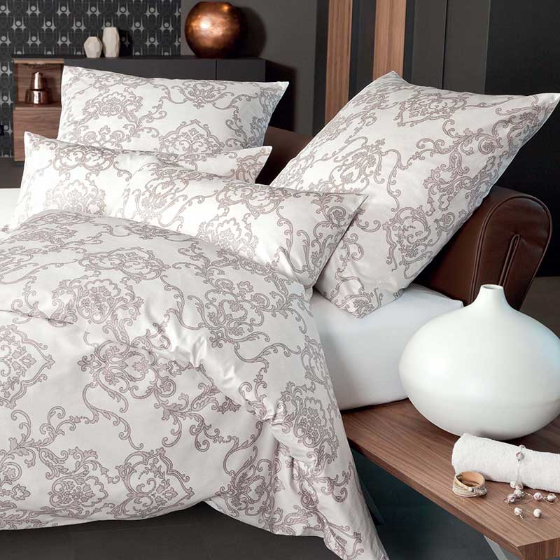 

Комплект постельного белья 1,5-спальный Janine Messina, бежево-коричневый, Бежевый;коричневый