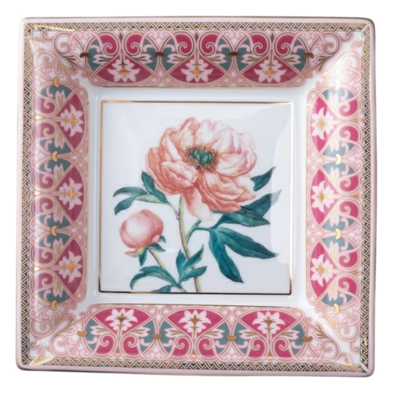 

Подставка для мелочей Императорский фарфоровый завод Цветы и ягоды России Дивный Пион