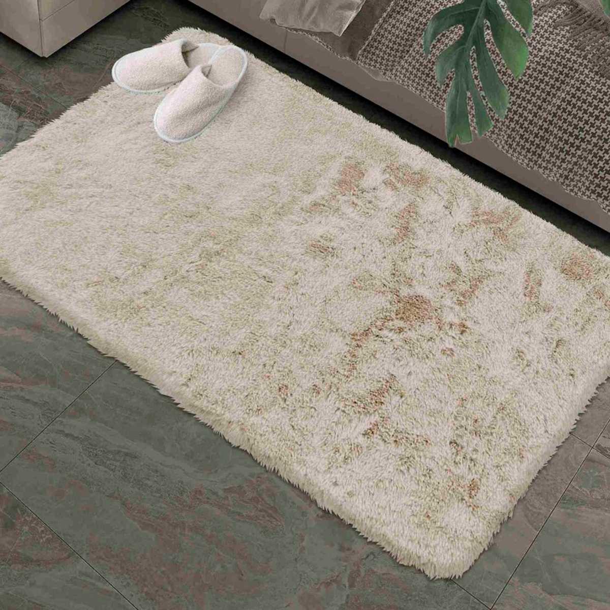 Коврик меховой Shahintex 100x150см мальдивский песок 24 S