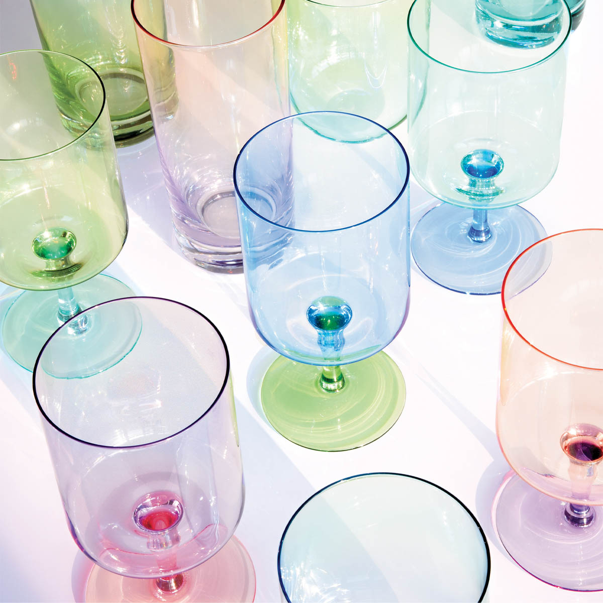 Набор стаканов высоких Easy life Rainbow 430мл, 6шт Easy Life R4001/RAIB, цвет разноцветный R4001/RAIB - фото 3