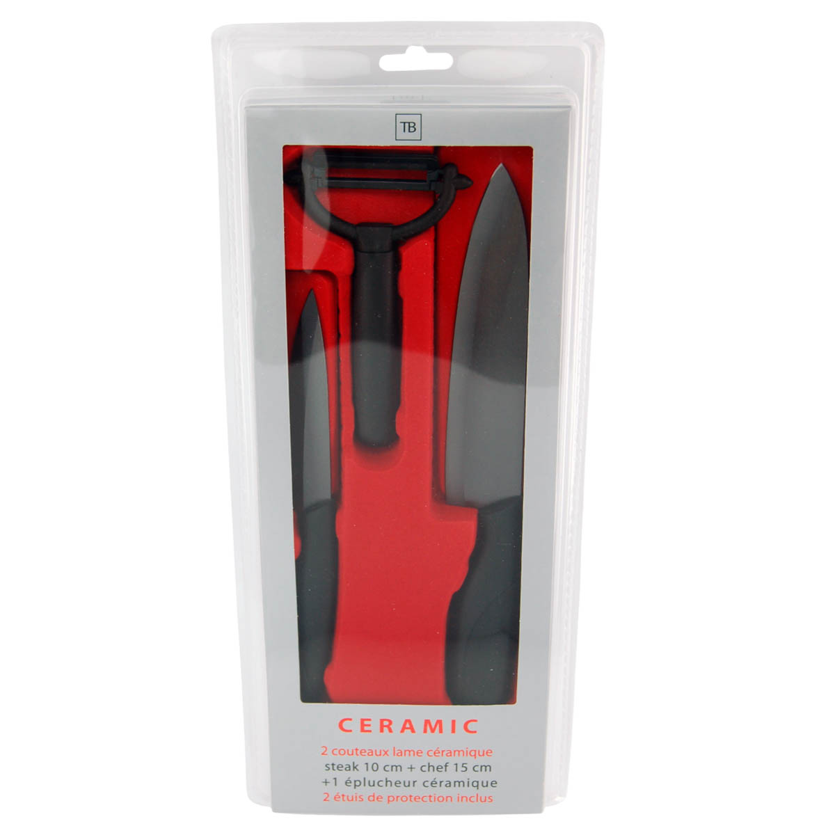 

Набор ножей Tarrerias Bonjean Ceramic black 3 предмета