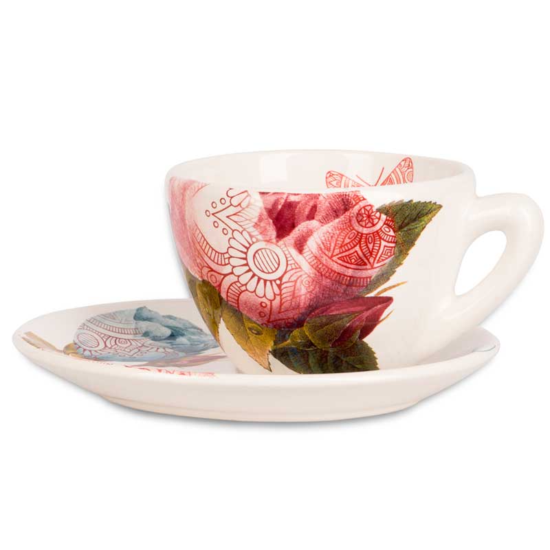 

Чайная пара Ceramiche Viva Karma, Разноцветный