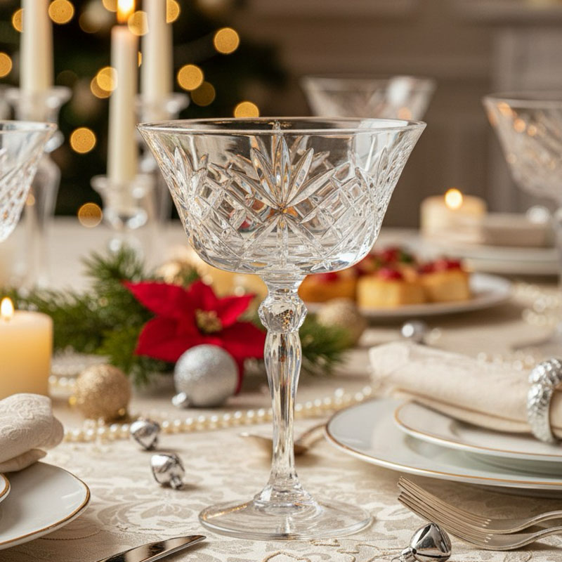 Набор креманок для шампанского RCR Cristalleria Italiana Melodia New 260мл 6шт 9250₽