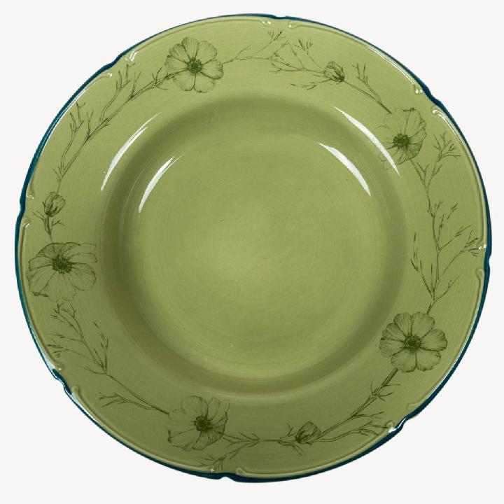 Тарелка суповая Дымов Керамика Космея вечер 20.00