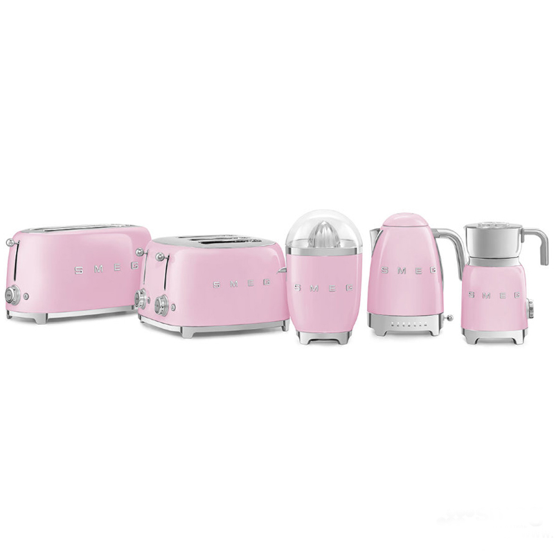 Соковыжималка для цитрусовых Smeg 50’s Style, цвет розовый