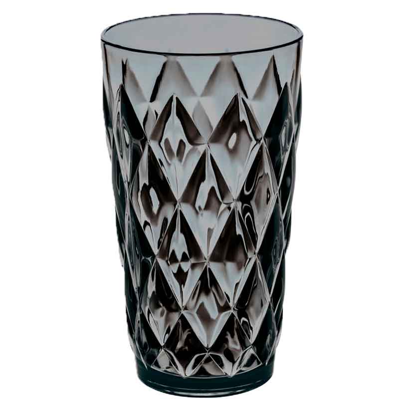 

Стакан 450мл Koziol Crystal, серый