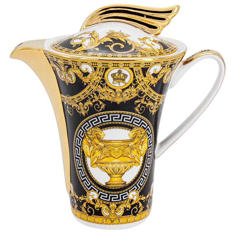 Сервиз чайный Royal Crown Монплезир 40 предметов на 12 персон Royal Crown RC9-40TS-666B, цвет золотистый - фото 7