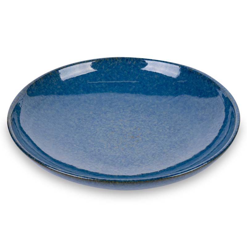 Тарелка оригинальная глубокая Kenai Ceramics Azores Fogu Kenai Ceramics AZ_24_ГЛ_FO, цвет синий - фото 3