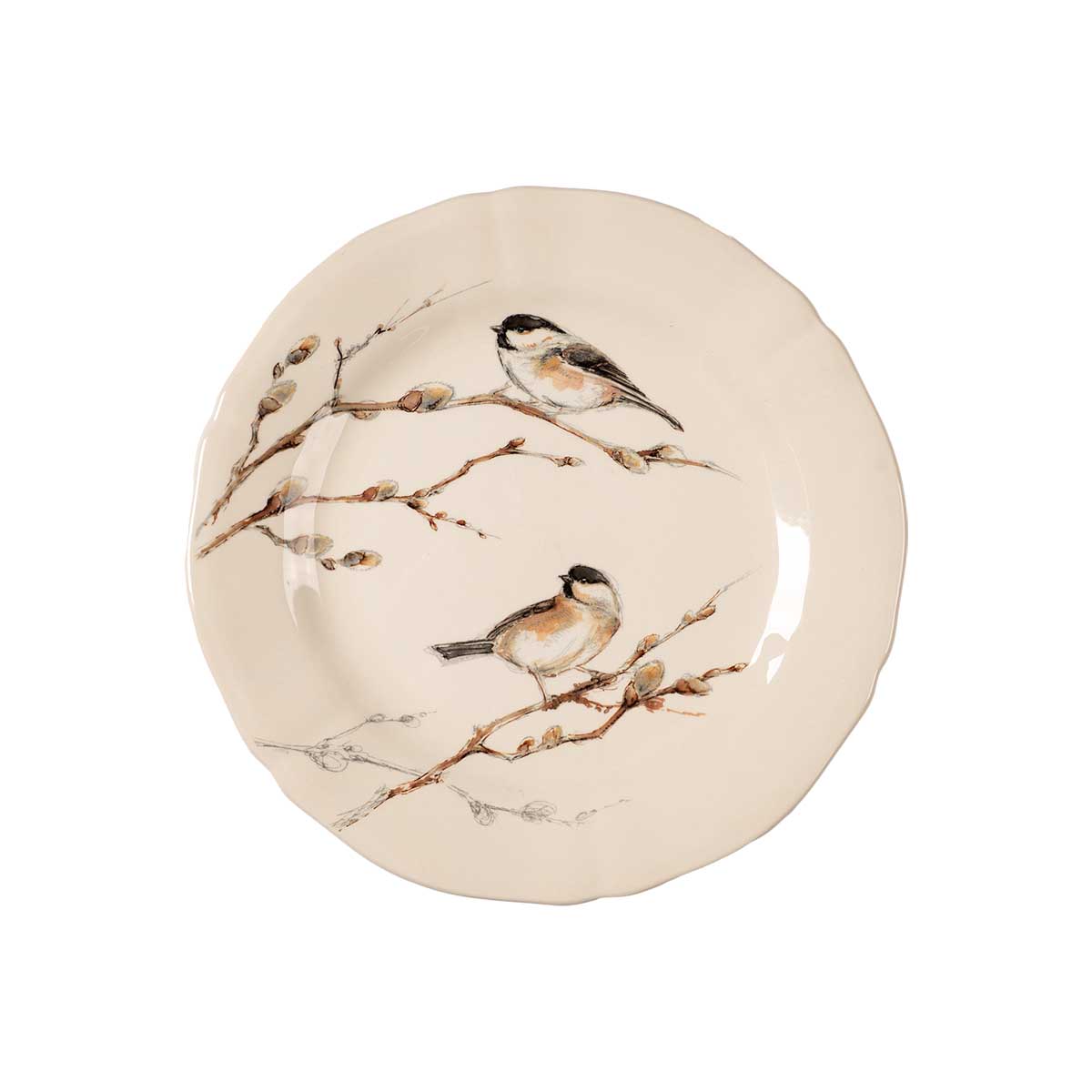 Тарелка десертная Gien Oiseaux Foret Гаичка 6780₽