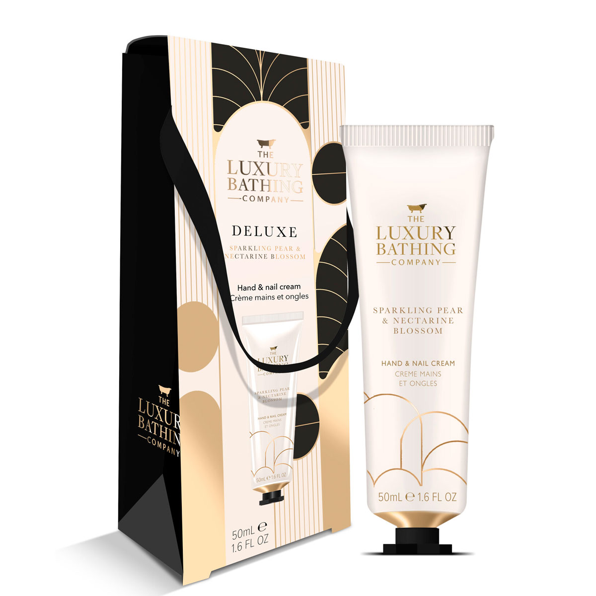 Подарочный набор The Luxury Bathing Company Роскошь Сверкающая груша и цветок нектарина 990₽