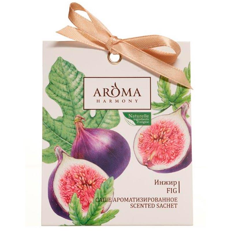 

Саше ароматизированное AromaHarmony Инжир, Белый