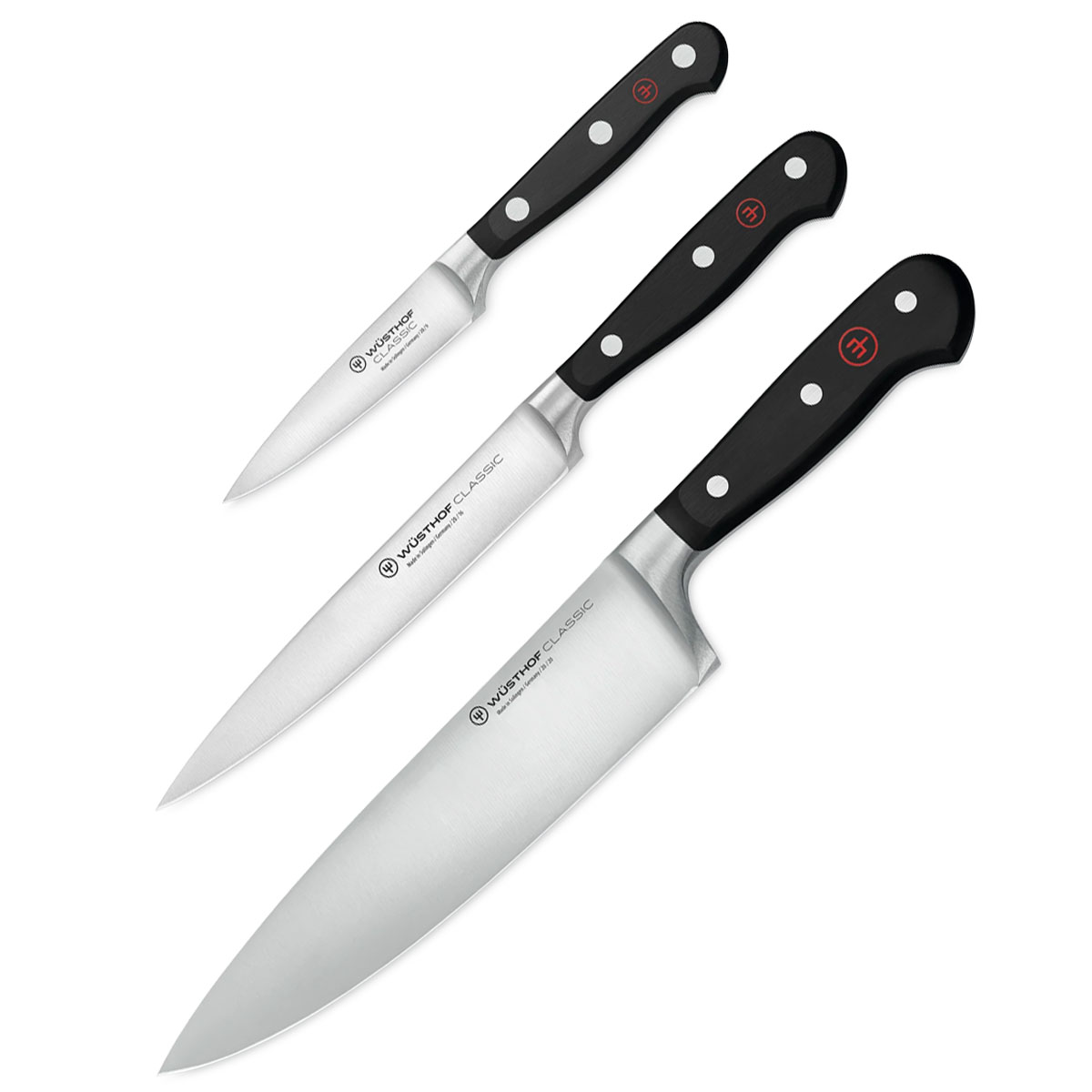 

Набор кухонных ножей Wuesthof Classic Поварская тройка