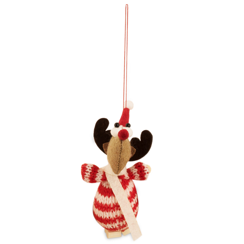 

Елочное украшение Hogewoning Hangers Colour Олени, Красный;коричневый