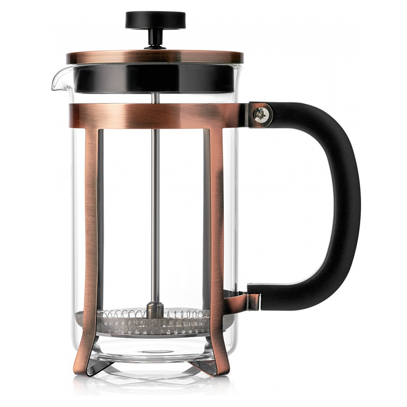 

Френч-пресс Bodum George 600мл, старинная медь, Прозрачный;медный