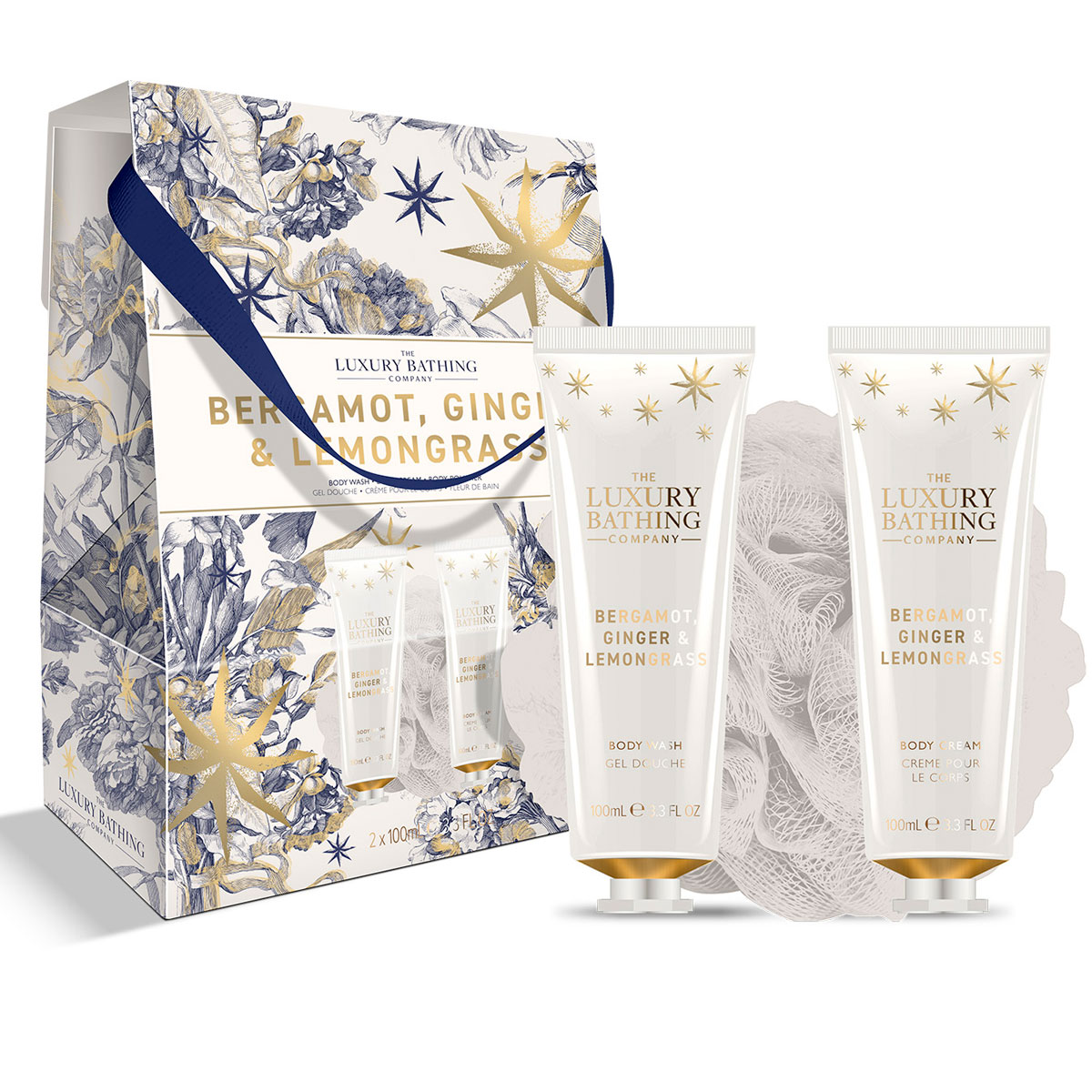 

Подарочный набор The Luxury Bathing Company Идеальная ночь: Бергамот, имбирь и лемонграсс