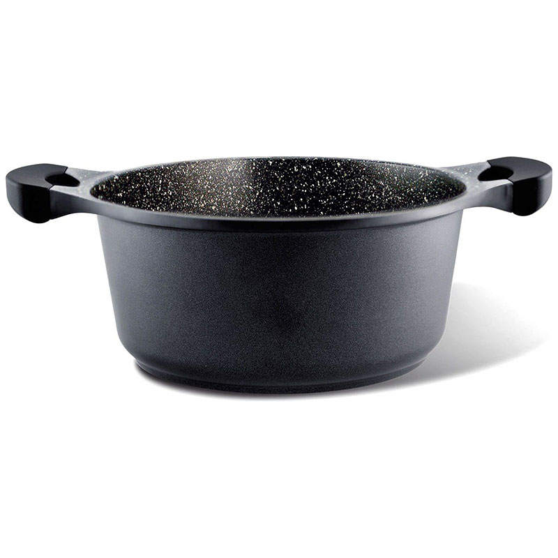 Кастрюля с крышкой Pensofal Saxum 24см 720483 Черный, фото 3