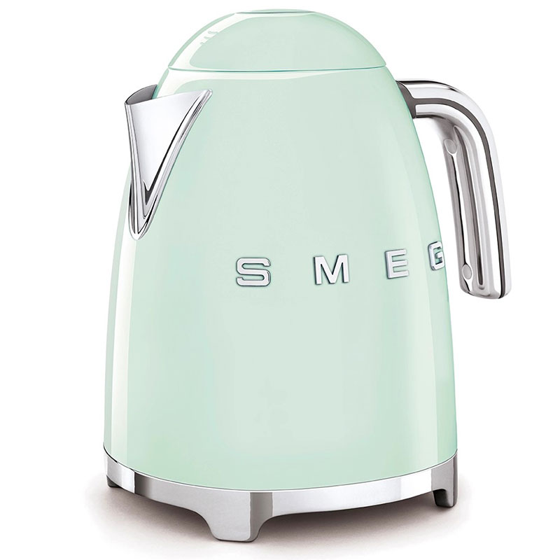 Чайник электрический Smeg 50’s Style, пастельный зеленый