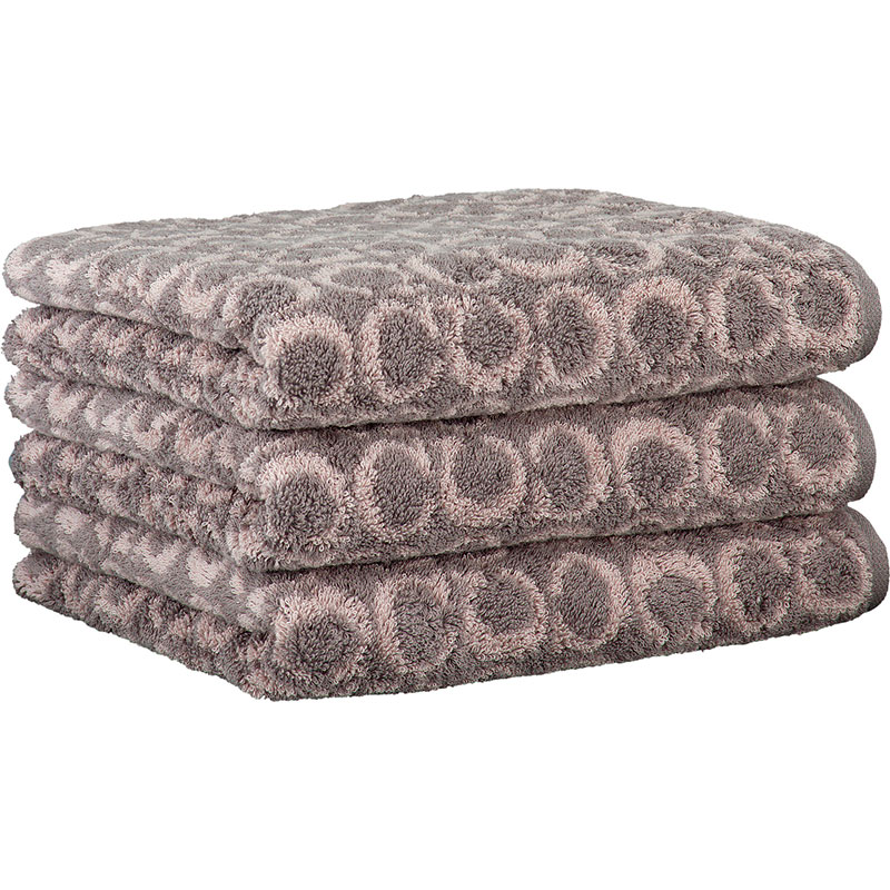 

Махровое полотенце Cawo Two-Tone 50x100см, цвет графит