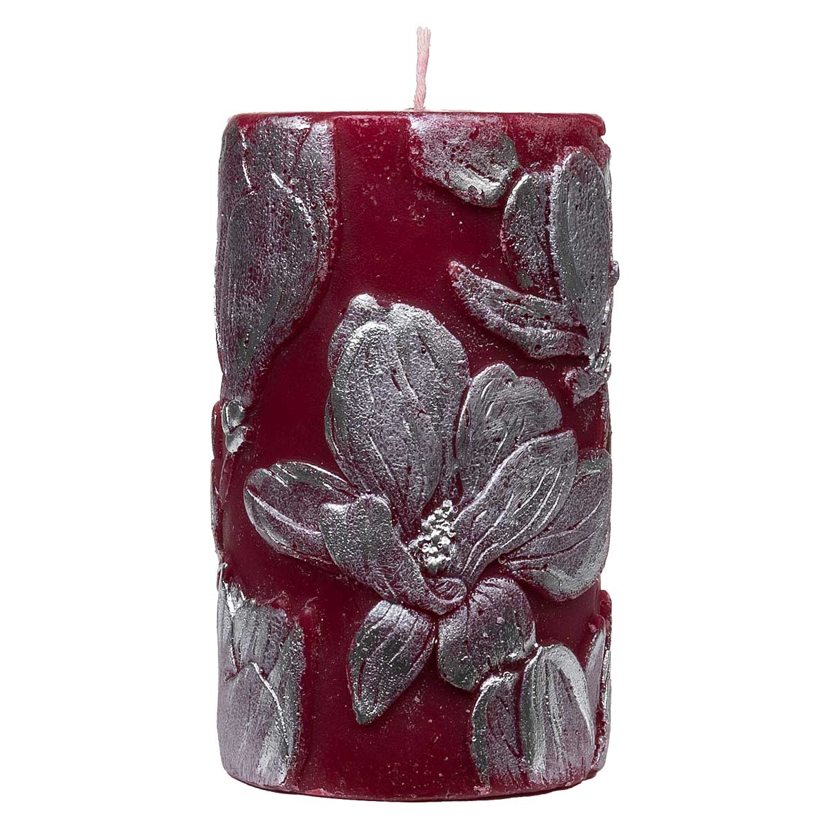 

Свеча Zapel Магда 12,5см бордо