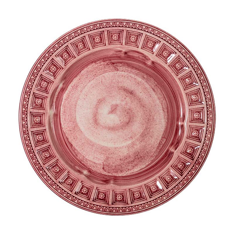 Тарелка закусочная Matceramica Augusta Matceramica MC-F566300328D1531, цвет розовый - фото 1
