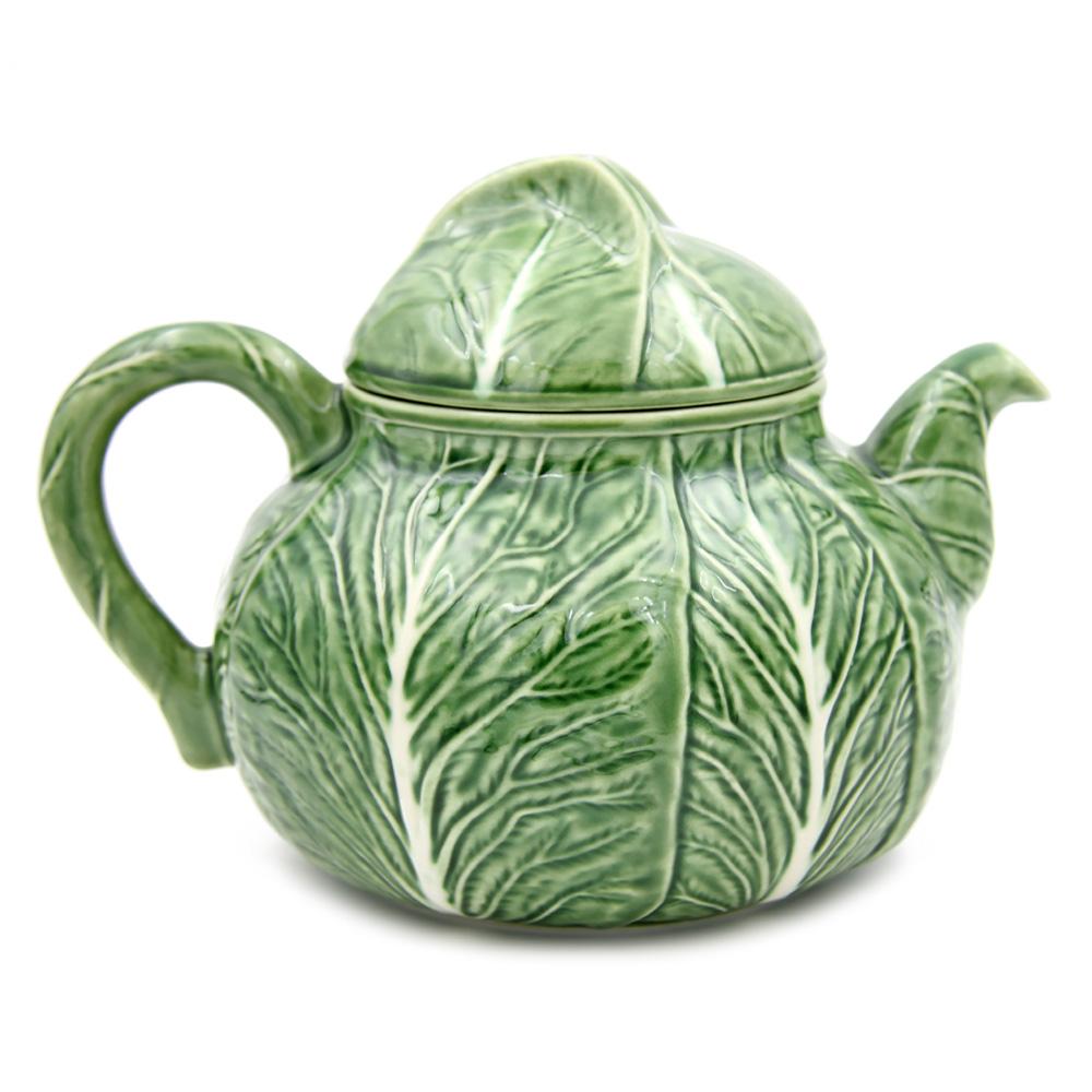 Чайник Bordallo Pinheiro Cabbage 1,9л Bordallo Pinheiro 65006953, цвет зеленый