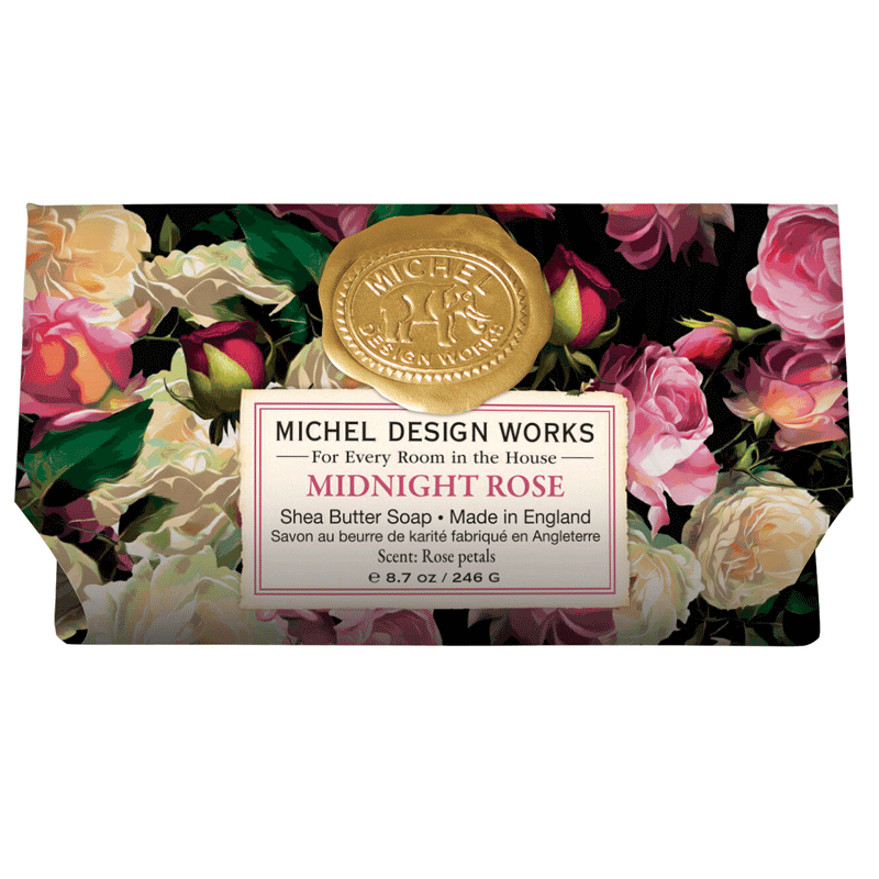 

Мыло в бумажной обертке Michel Design Works Полуночная Роза