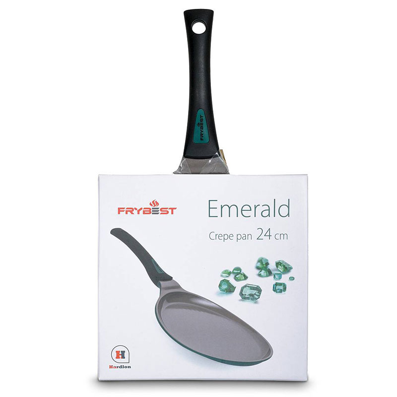 Сковорода блинная Frybest Emerald Frybest Emerald-M24I, цвет зеленый - фото 6