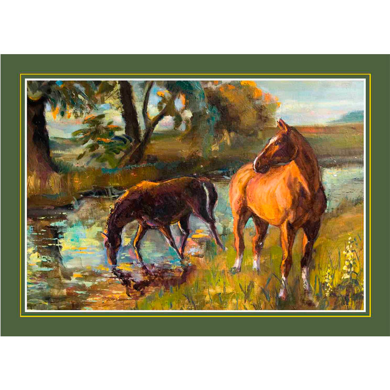 

Подставки на пробке Top Art Studio Преданность 40x29см, 4шт, Многоцветие