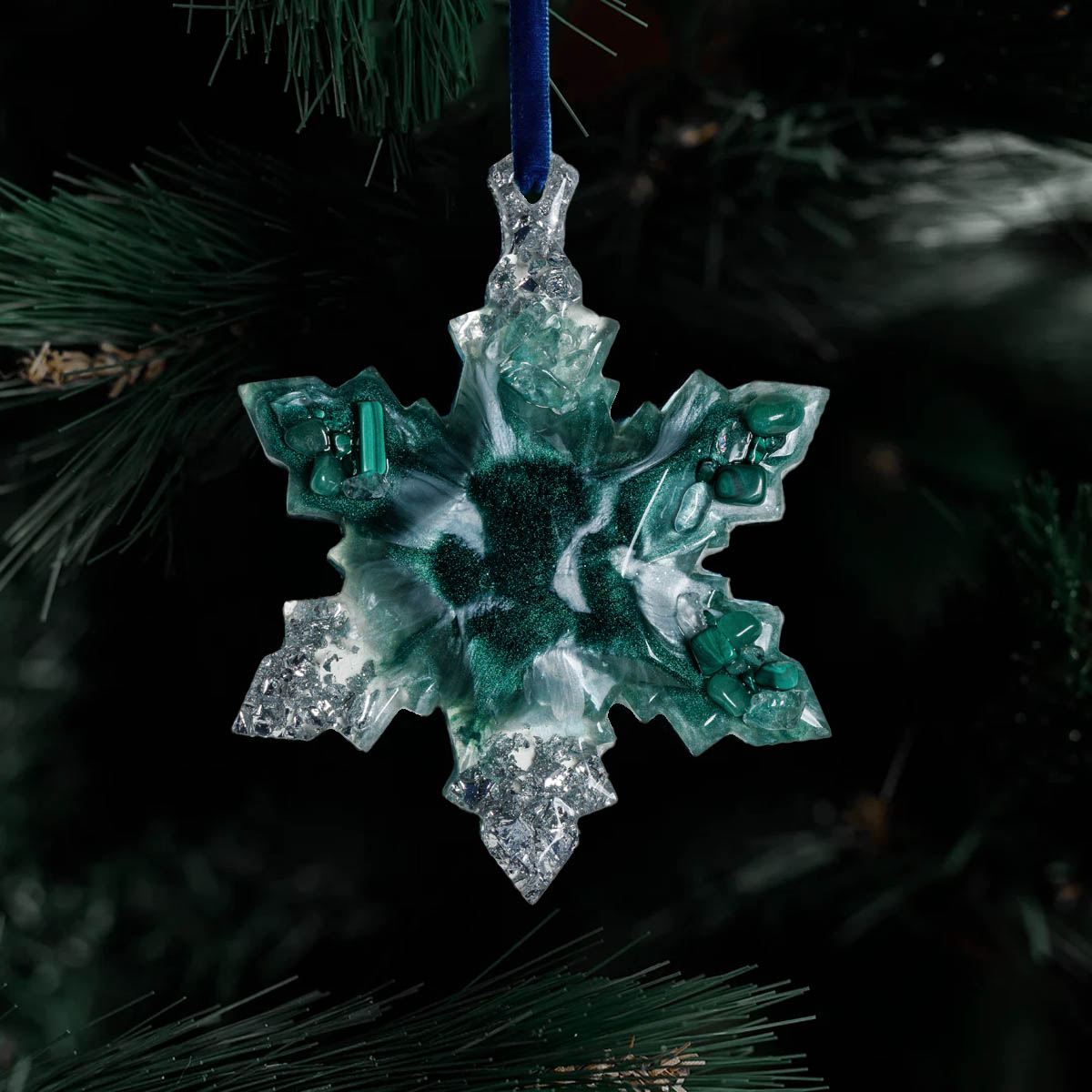 

Елочная игрушка Incrua Звезда, авантюрин