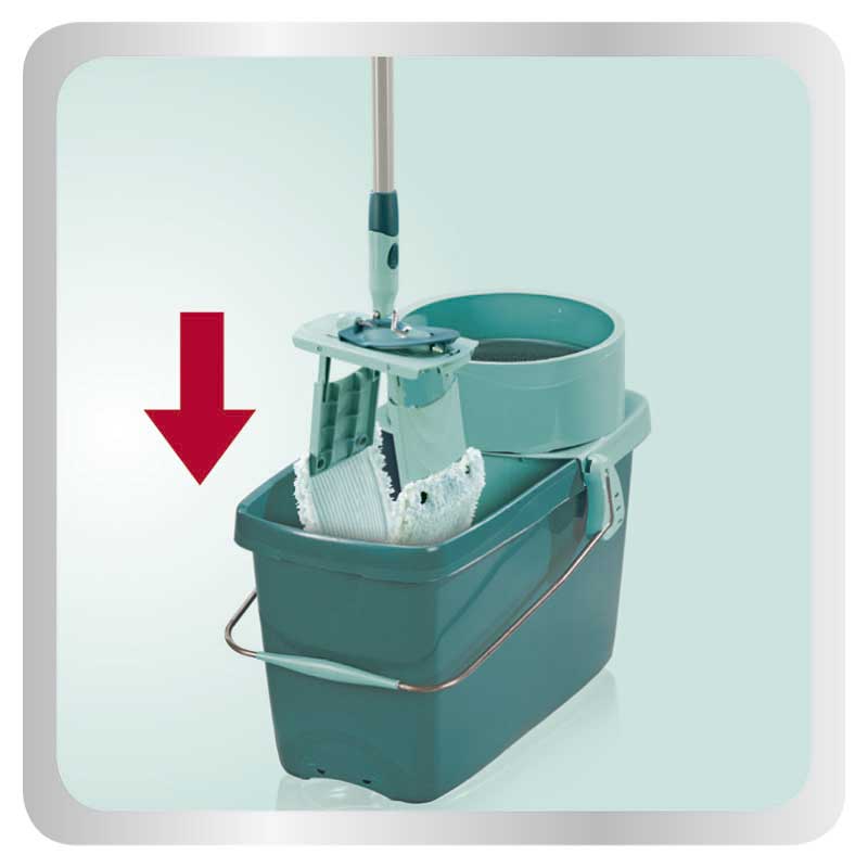 Комплект для уборки Leifheit Twist System, 33см Leifheit 52014, цвет зеленый - фото 7