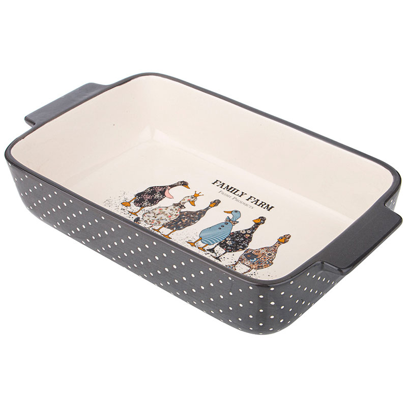 Блюдо для запекания Agness Family farm 33,5x19,5x7,5см