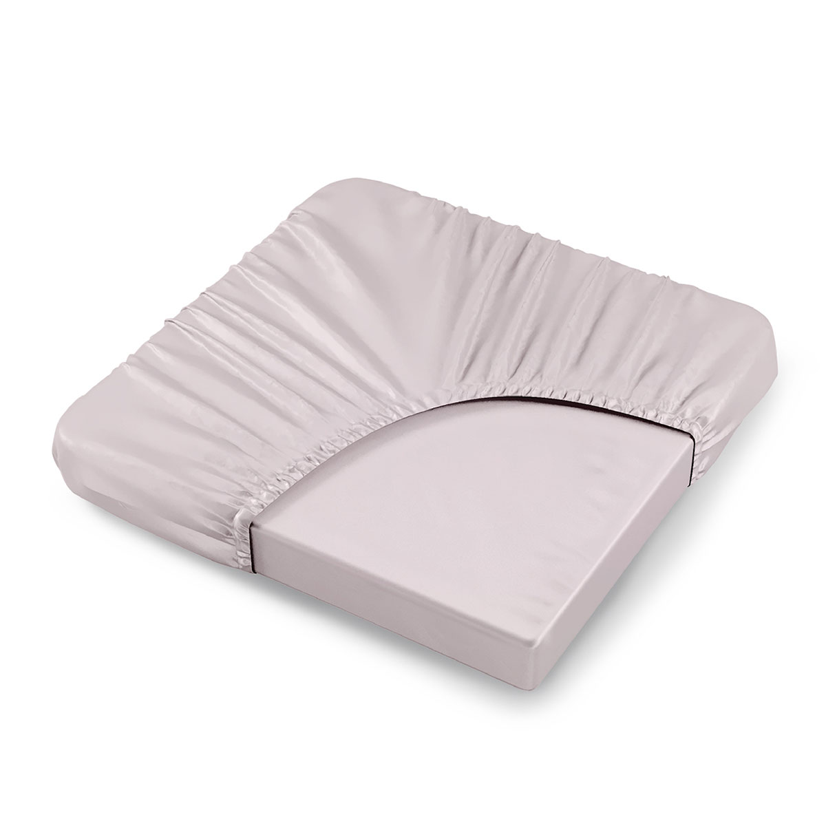 

Простыня на резинке двуспальная 160х200см La Prima SilvaSilk Rose