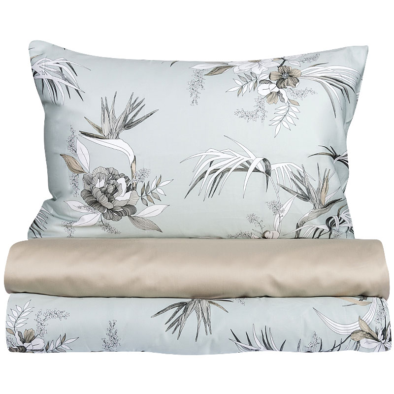Комплект постельного белья 2-спальный Lameirinho Garden комплект постельного белья абелия евро абелия сатин