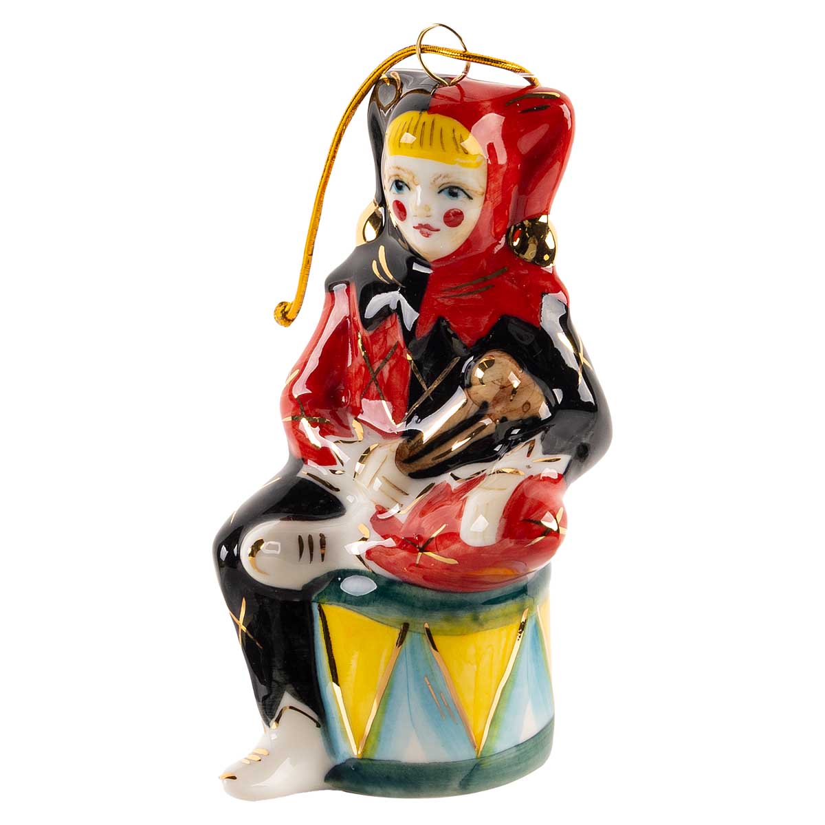 

Елочная игрушка Лефортовский фарфор Арлекин