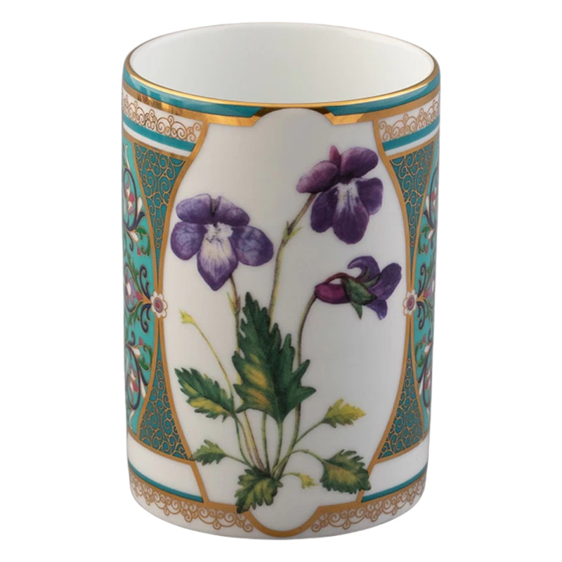 

Кружка Императорский фарфоровый завод Цветы и ягоды России Фиалка надрезанная
