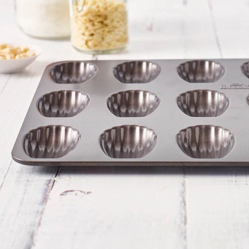 Форма-противень для 18 кексов Мадлен Birkmann Easy Baking форма силиконовая для выпечки walmer cupcakes красная 12 кексов