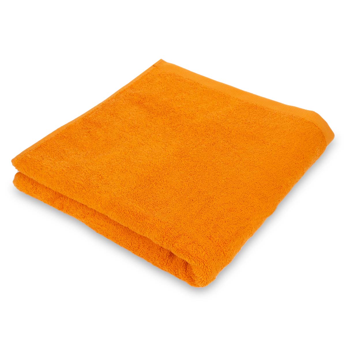 Полотенце махровое Lameirinho Aqua 70x140см, цвет оранжевый раковина de aqua