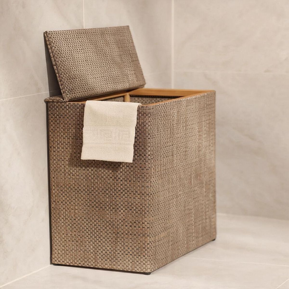 Корзина для белья Casy Home Ротанг 46х27х57см 70л