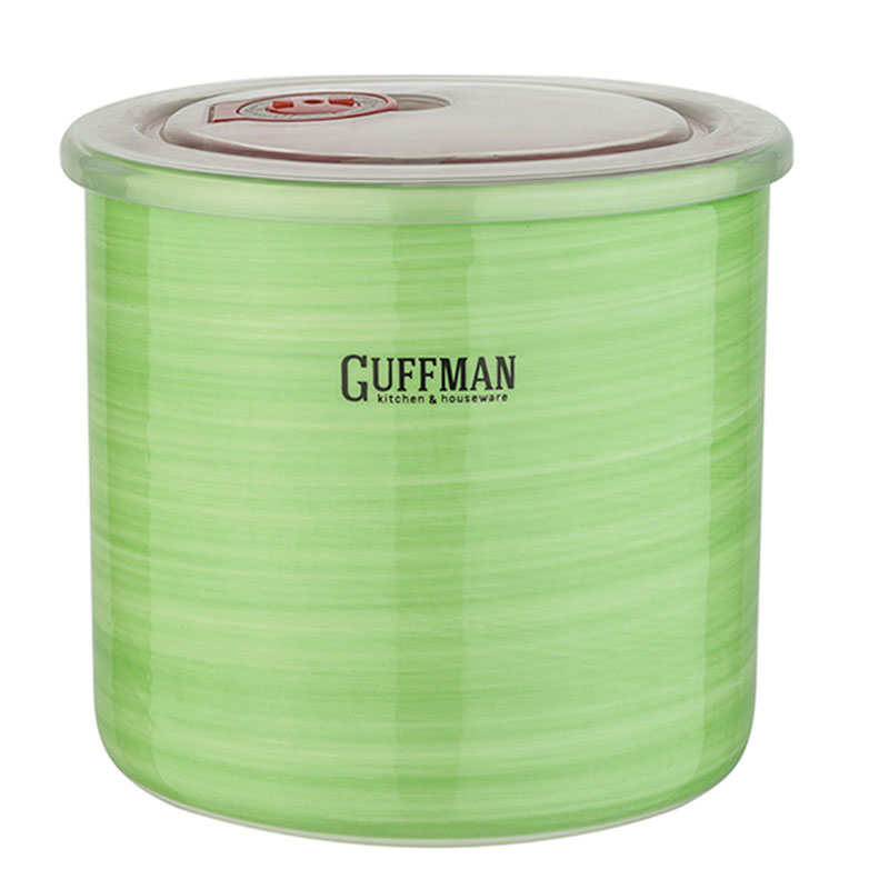 

Банка для продуктов Guffman Ceramics 1,1л, цвет зеленый