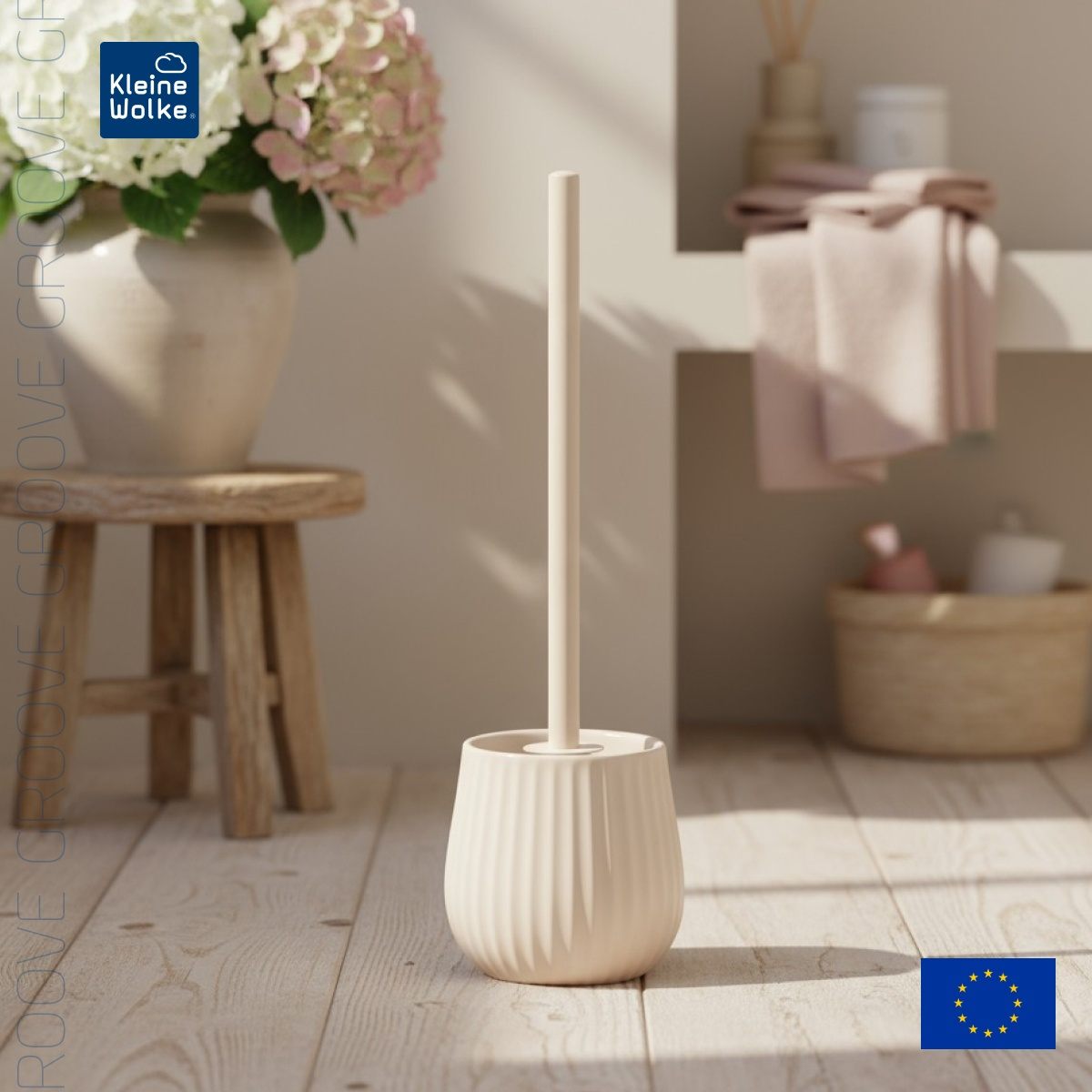 

Ерш с подставкой Kleine Wolke Groove Bast