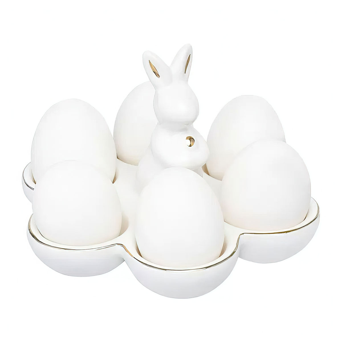 Подставка для яиц Tkano Essential Easter Bunny Tkano TK24-TW_EGH0002, цвет белый - фото 5