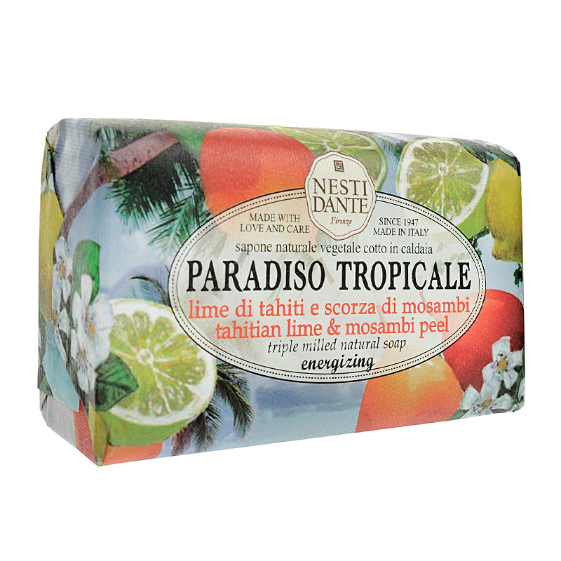 Мыло Nesti Dante Paradiso Tropicale Лайм и Мангустин мыло nesti dante лимонный ок 250 г