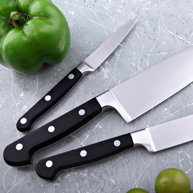 Набор кухонных ножей Zwilling Professional S, 3 предмета Zwilling 35602-000, цвет серебристый - фото 2