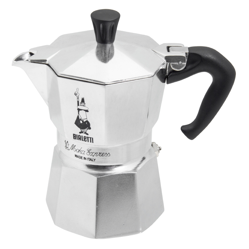 

Кофеварка на 3 чашки Bialetti MOKA EXPRESS, цвет серебристый, Серебряный