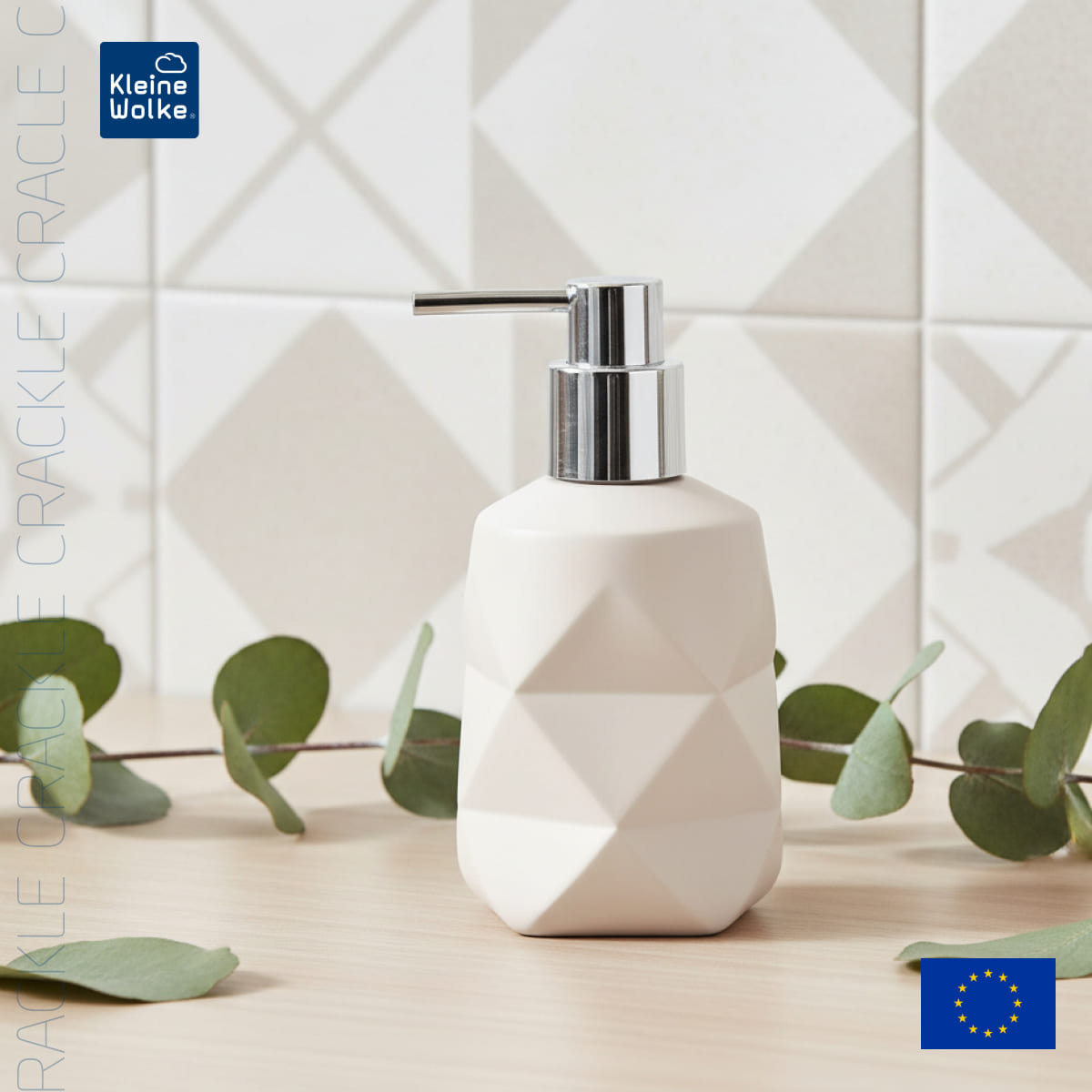 Дозатор для жидкого мыла Kleine Wolke Crackle Bast 2660₽