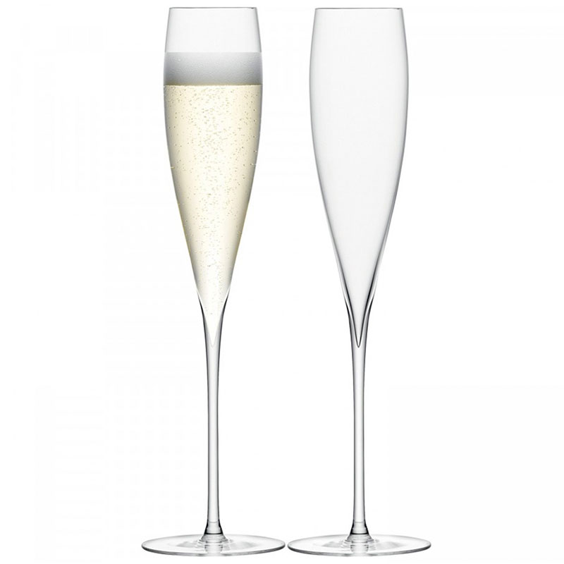 Набор бокалов для шампанского 200мл LSA International Savoy, 2шт LSA International G246-07-301, цвет прозрачный