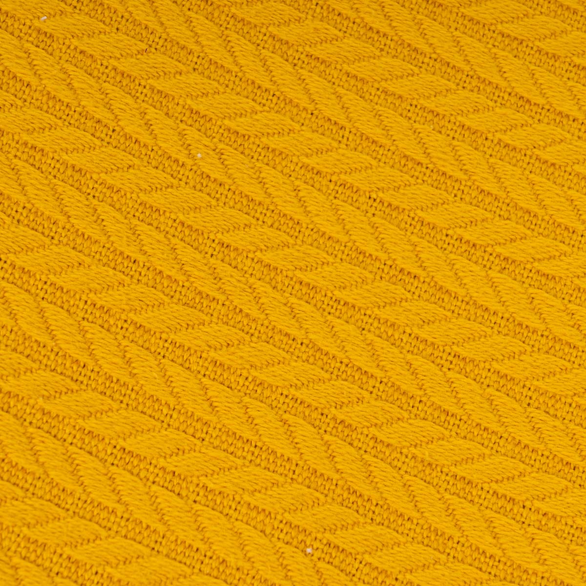 Покрывало вязаное Elpida Горчичное Elpida ELP.01.SP.010.0011.003, цвет желтый - фото 3