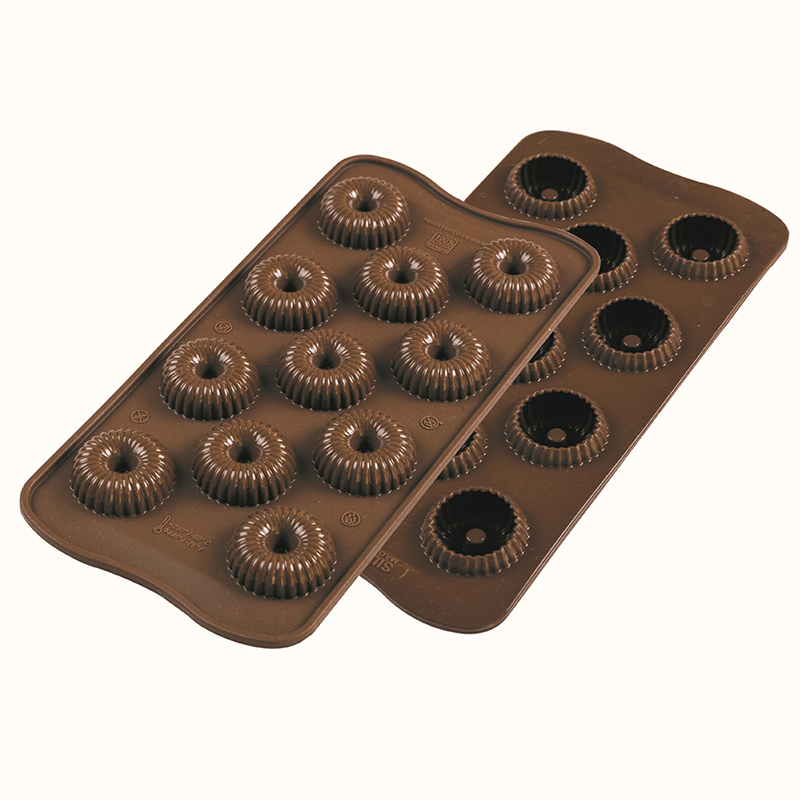 

Форма для приготовления конфет Silikomart Choco Crown, Коричневый