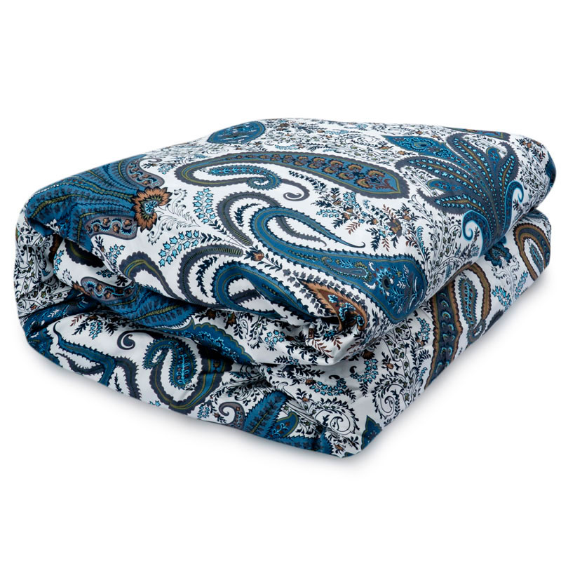 

Пододеяльник 1,5-спальный Gant Home Key West Paisley 150х200см, Синий